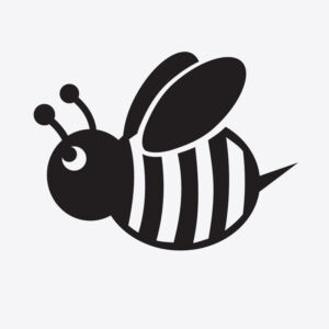 Bumble Bee Stencil (Medium)