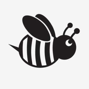 Bumble Bee Stencil (Medium)