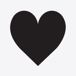 Classic Heart Stencil