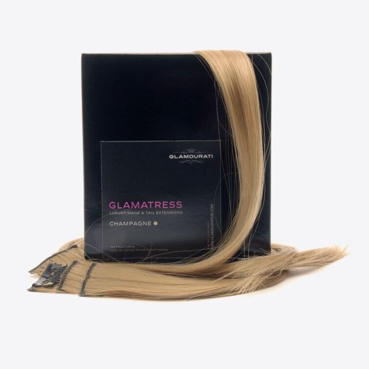 Glamatress Mane & Tail Extensions – Champagne