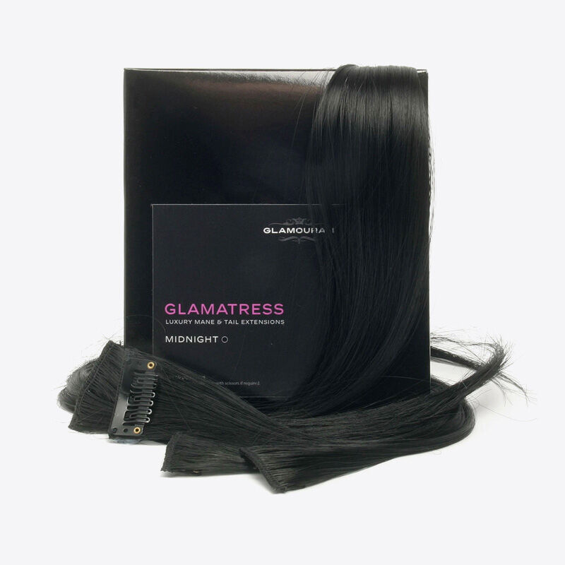Glamatress Mane & Tail Extensions - Midnight