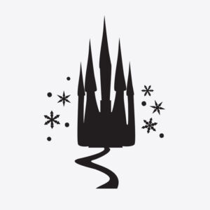 Ice Castle Stencil