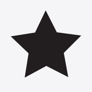 Medium Star Stencil
