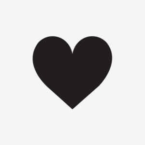 Mini Heart Stencil