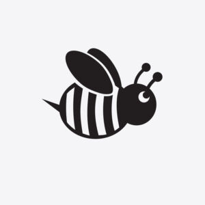 Bumble Bee Stencil (Small)