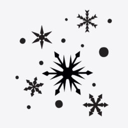 Snowflakes Stencil