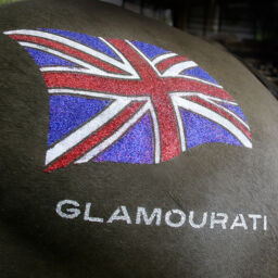 Union Jack Quarter Mark Stencil (complex)